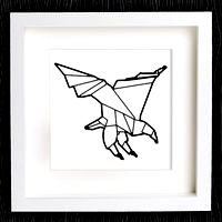 Customizable Origami Eagle