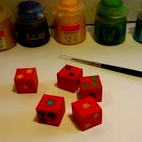 Special starry dice