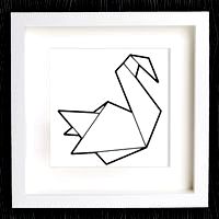 Customizable Origami Swan