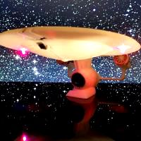 ZERO GRAVITY remote control STAR SHIP MODI (functioning)