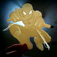 Lithophane SPIDERMAN