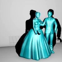 Figurine married wedding