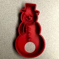 Snowman Cookie Cutter