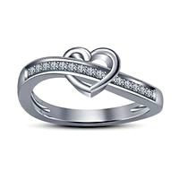 3D CAD Model For Beautiful Heart Ring
