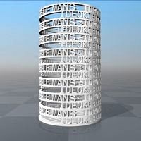 IDEOKUB LE MANS-1 PERSONALIZABLE PENCIL