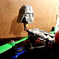 Darth Vader Clover Leaf Antenna Cover