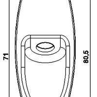 STRATOCASTER STYLE JACK PLATE