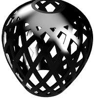 Lamp Shade Chandelier