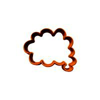 Word Bubble 4 Cookie Cutter