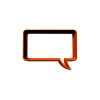 Word Bubble 3 Cookie Cutter