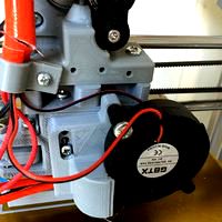 Improved cooling for heating heads - 3D modular Systems