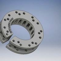 Brake disc bracelet