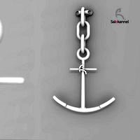 Anchor - Coat rack