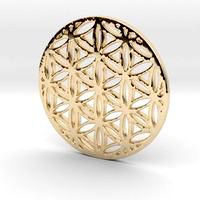 Flower of Life - Sacred Geometry Pendant