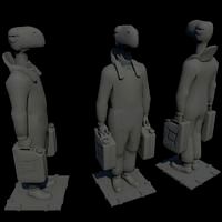 astronaut turtle-7cm