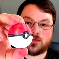 Simple Pokeball Hanger