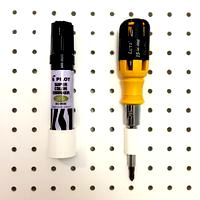 Customizable Rounded Holder for Pegboards