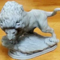Strong Lion Sculpture