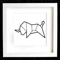 Customizable Origami Bull