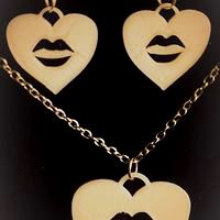 Earring and pendant