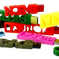 Personalised 3D printed usb flash drive with key ring