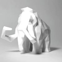 Low Poly Mammoth
