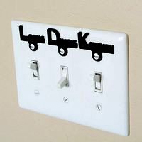 Tag for switch plate #1