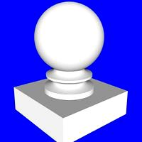 3 inch Post Cap
