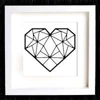 Customizable Origami Heart