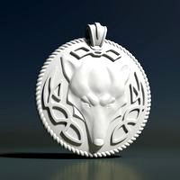 Wolf Pendant