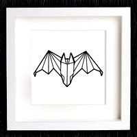 Customizable Origami Bat
