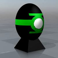 Super hero eggs "Green lantern"