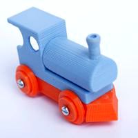 BRIO like Steam Engine - Upgrade and assembled