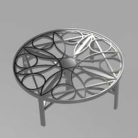 table rosace