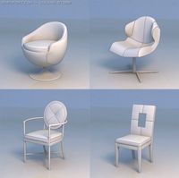 Chair couch sofa 3D Model