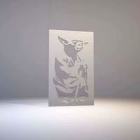 Star Wars - Stencil - Yoda