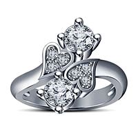 3D CAD Model Of Heart Design Ring