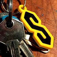 SUPER S keychain
