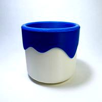 Overflowing container