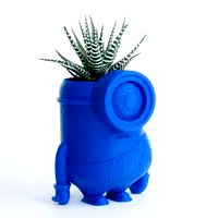 Minion stone age planter