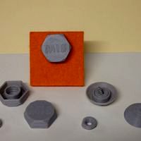 Bolt and Rivet decorative / Boulon and Rivet décoratif