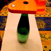 Plastic bottle opener
