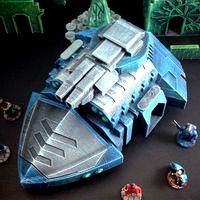 Dominion Justifier Heavy Grav-Tank (15mm scale)