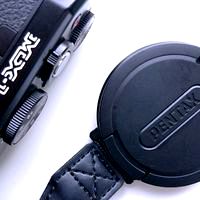 Pentax MX-1 lens cap holder