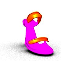 shoes for rubber band