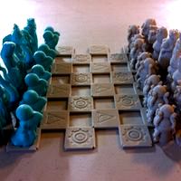 Robots Versus Wizards Chess Set