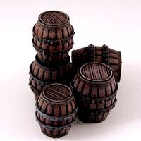 Delving Decor: Medieval Barrels