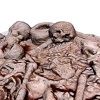 Collective burial of Escoural Cave