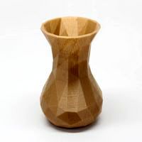 Simple Faceted Vase
