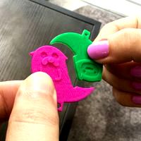 Finn &amp; Jake Friendship Keychains